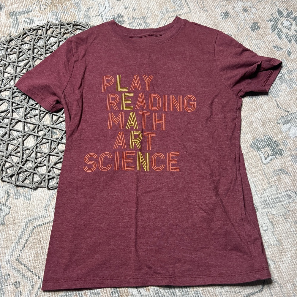 Cat & Jack Burgundy Tee